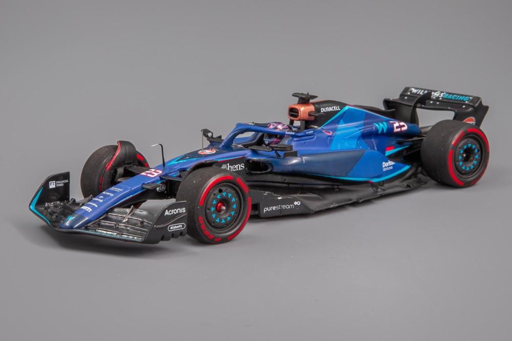 Rakuten - Williams F1 FW45 23号車 F1 バーレーンGP 2023 10位 Alex Albon/ Spark 1/43 ミニカー