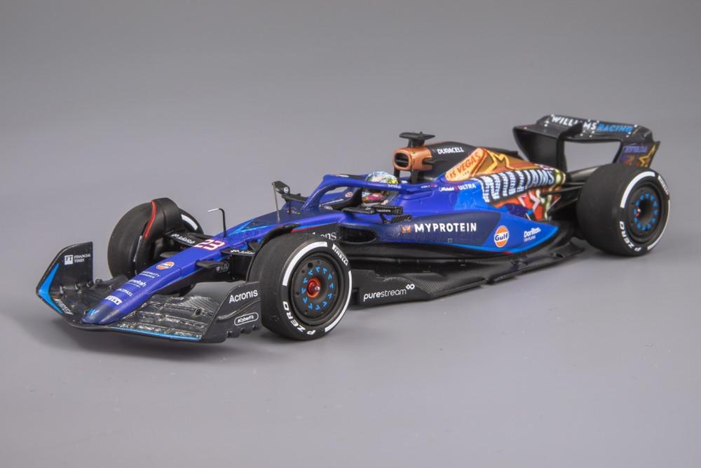 Williams F1 FW45 23号車 F1 ラスベガスGP 2023 Alex Albon/ Spark 1/43 ミニカー