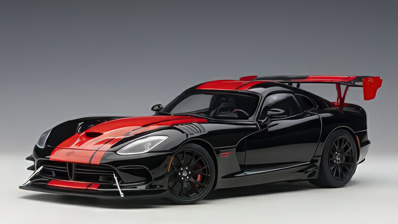 Dodge Viper Acr 2017 ブラック レッド AA71732/ AUTOart 1/18