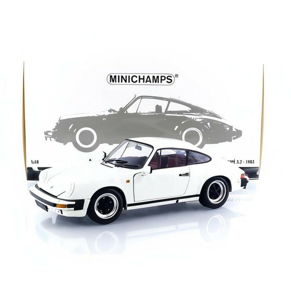 Hot Wheels - PORSCHE 911 3.2 Carrera クーペ 1983/ MINICHAMPS 1/18 ミニカー