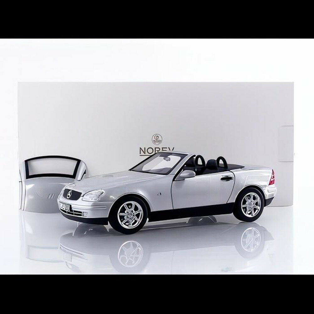 ベンツ SLK 1/18 ミニカー 1/18 Mercedes Benz SLK 1996 Norev 183020 Brillant Silver Diecast