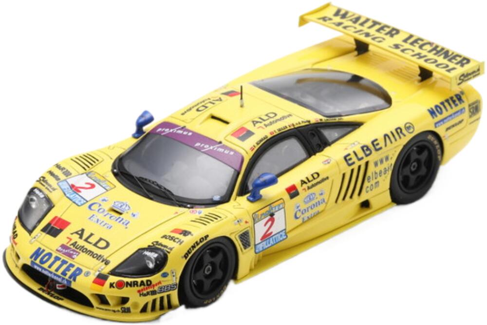 Saleen S7 R ������ Konrad Motorsport 2 24H ���� 200 Eric Van De Poele Toni Seiler Franz 100SPA16/ Spark 1/43 �ߥ˥���