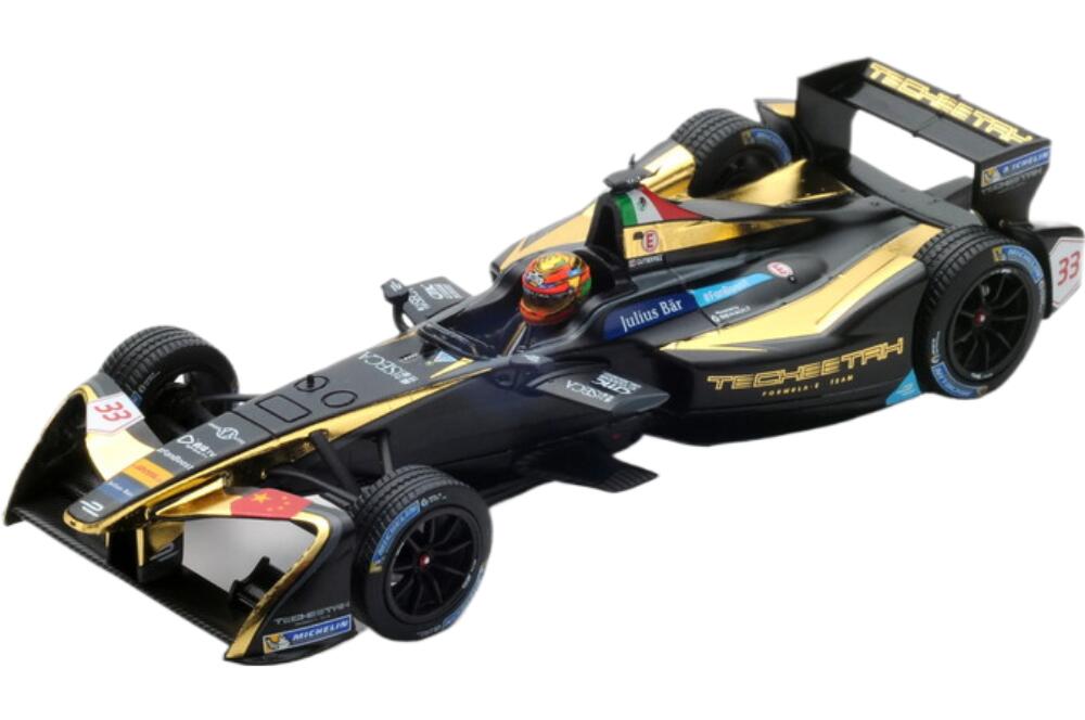 Renault Formula E Z E 16 ������ Techeetah #33 Monaco Gp 2016 2017 E Gutierrez �ޥåȥ֥�å� �������/ Spark 1/43 �ߥ˥���