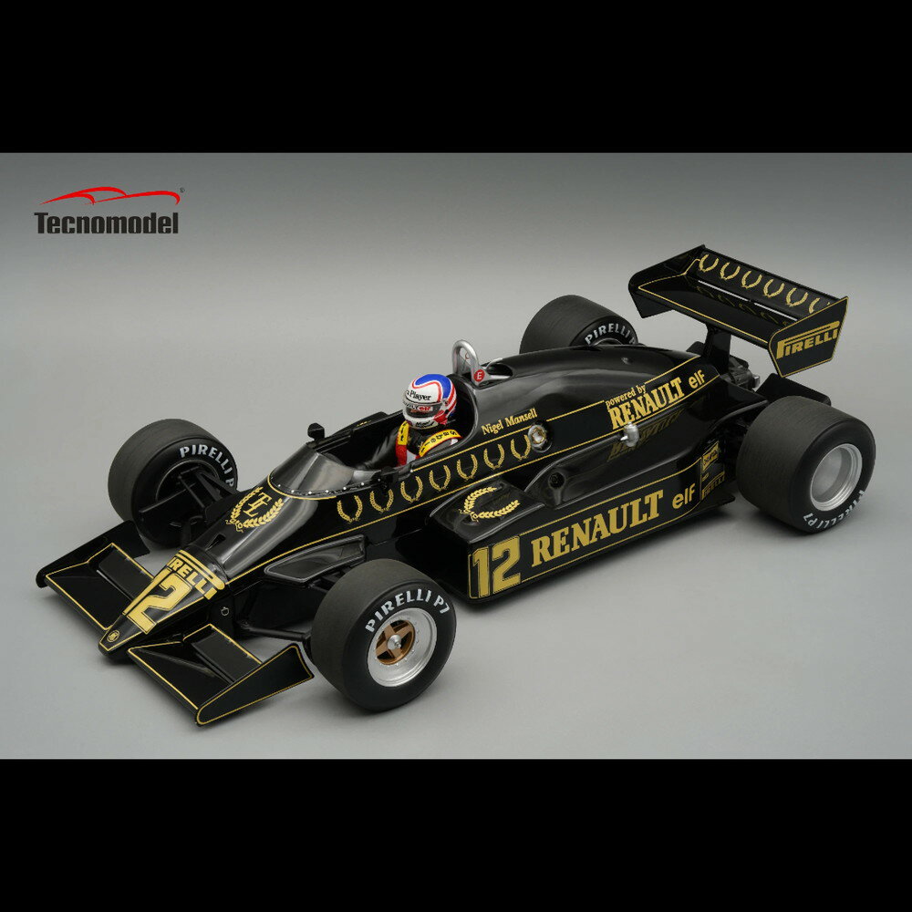 Hot Wheels - LOTUS 94T イギリスGP 1983 (N. Mansell)/ Tecno 1/18 ミニカー