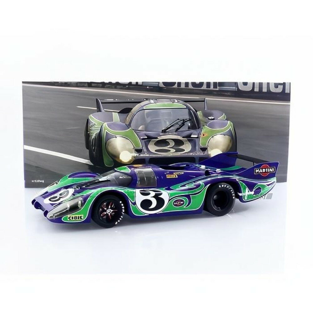 PORSCHE 917 ロングテール ヒッピー レースバージョン ルマン24時間 1970/ Werk83 1/18 ミニカー