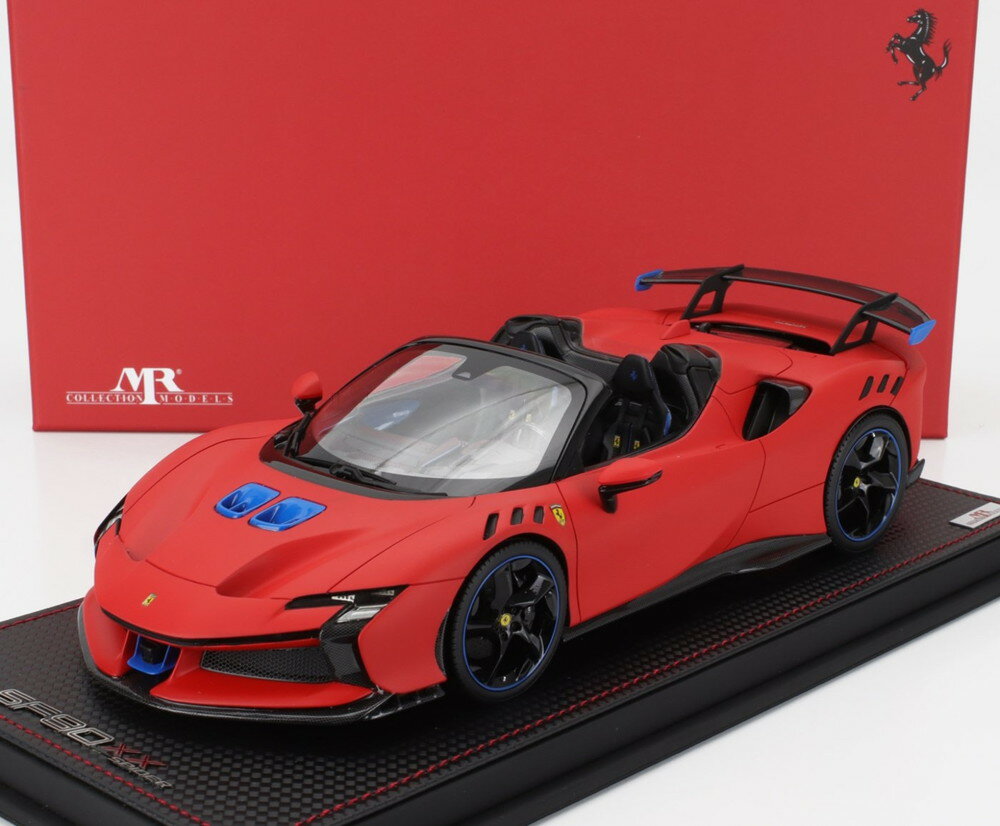 FERRARI SF90 XX STRADALE SPIDER 2024 ���å���ޥ� �ޥåȥ�åɥ֥롼�֥�å�/ MR Collection 1/18 99...
