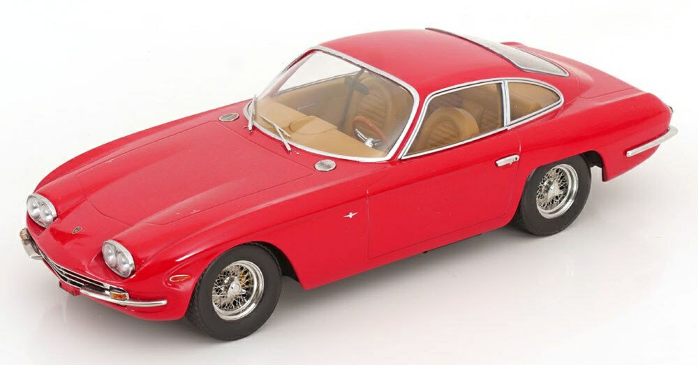 【予約】2026年発売予定LAMBORGHINI 400 GT 2+2 1965 レッド/ KK-SCALE 1/18 ミニカー(3)