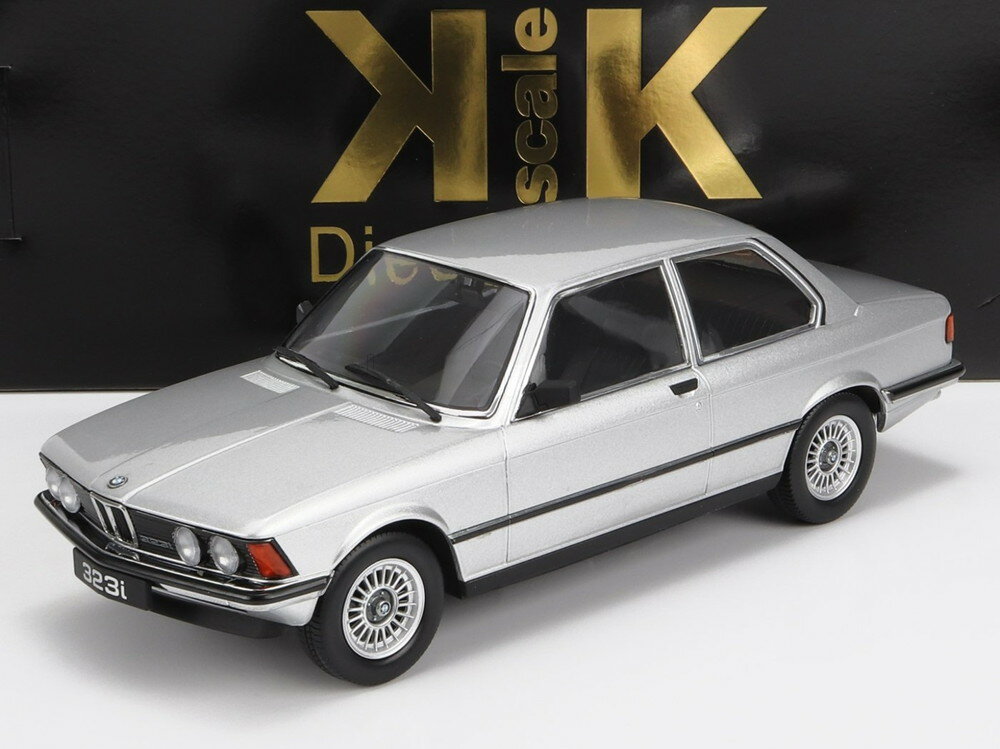 【予約】2026年発売予定BMW 3シリーズ 323i E21 1978 シルバー/ KK-SCALE 1/18 ミニカー