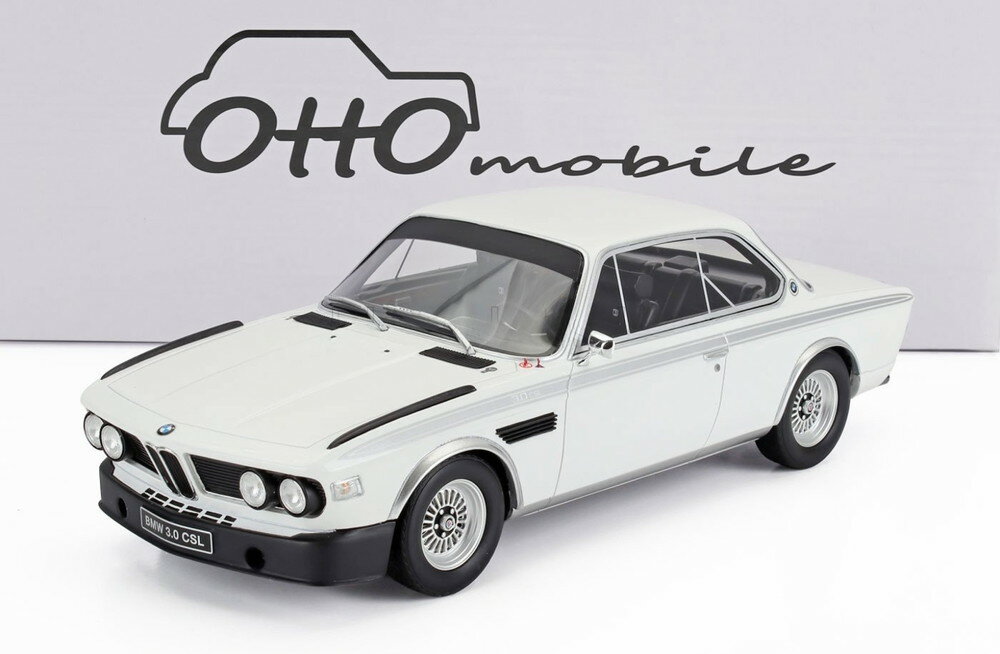 【予約】2026年発売予定BMW 3.0 CSL クーペ 1972 ホワイト / OTTO 1/18 ミニカー