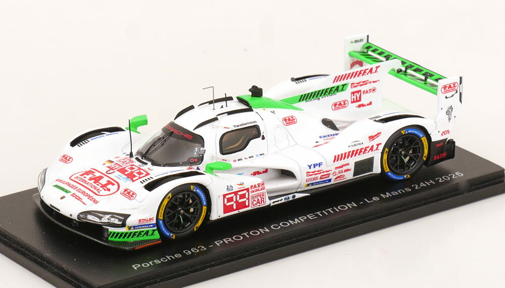 Porscheポルシェ 963 No 99 24h Le Mansル・マン 2025 Jani/Pino/Varrone / Spark 1/43 ミニカー