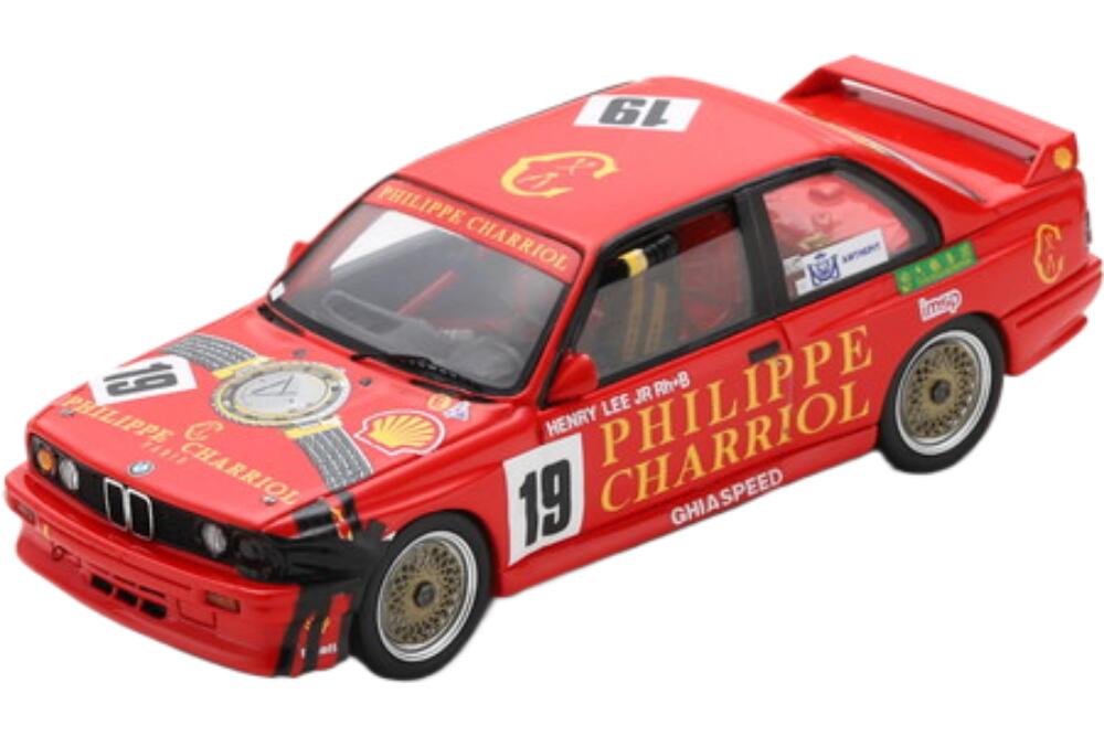 Bmw 3 Series M3 #19 Macau Guia Race 1991 Henry Lee Jr レッド/ Spark 1/43 ミニカー