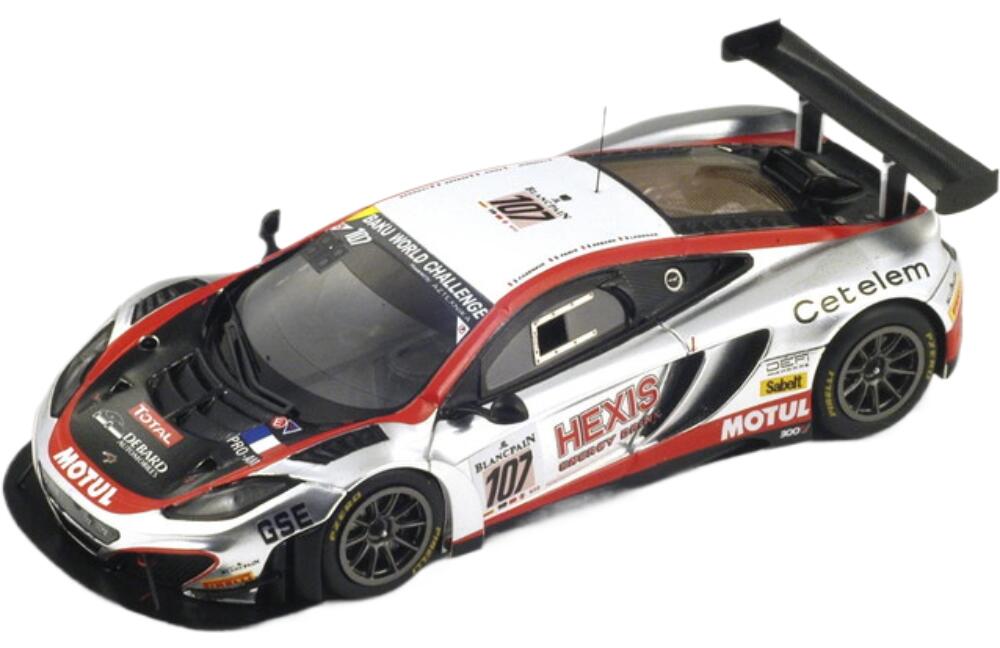 Mclaren Mp4 12 チーム Motul #107 24H Spa 2013 L Cazenave O Panis F Debard C Ledogar/ Spark 1/43 ミニカー(3.0)