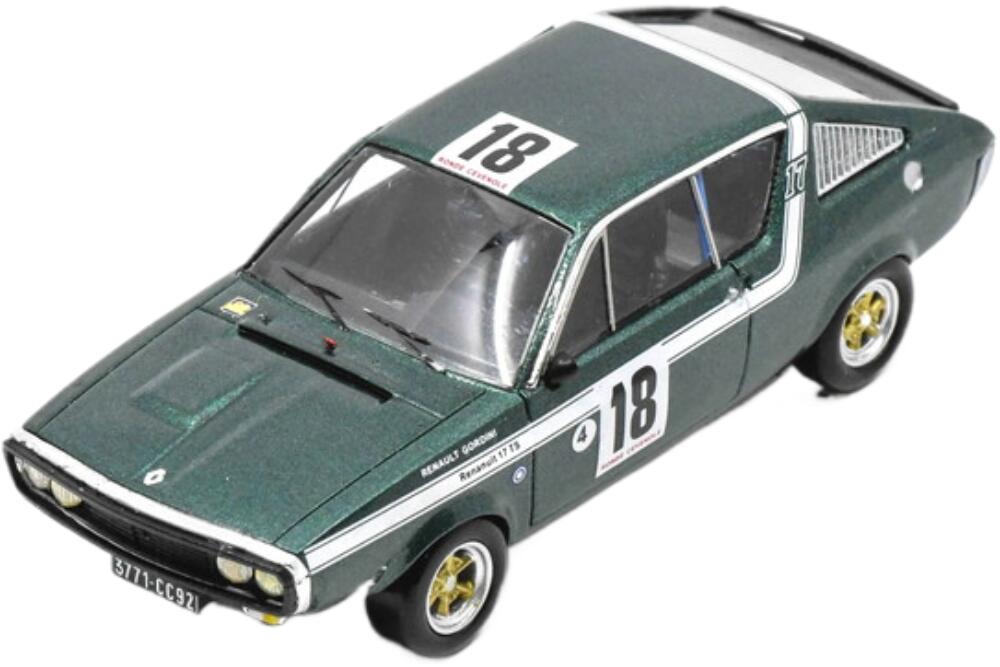 饹ȥۥӡ㤨Renault R17 18 Ronde Cevenole 1972 JP Nicolas SF256/ Spark 1/43 ߥ˥פβǤʤ22,300ߤˤʤޤ