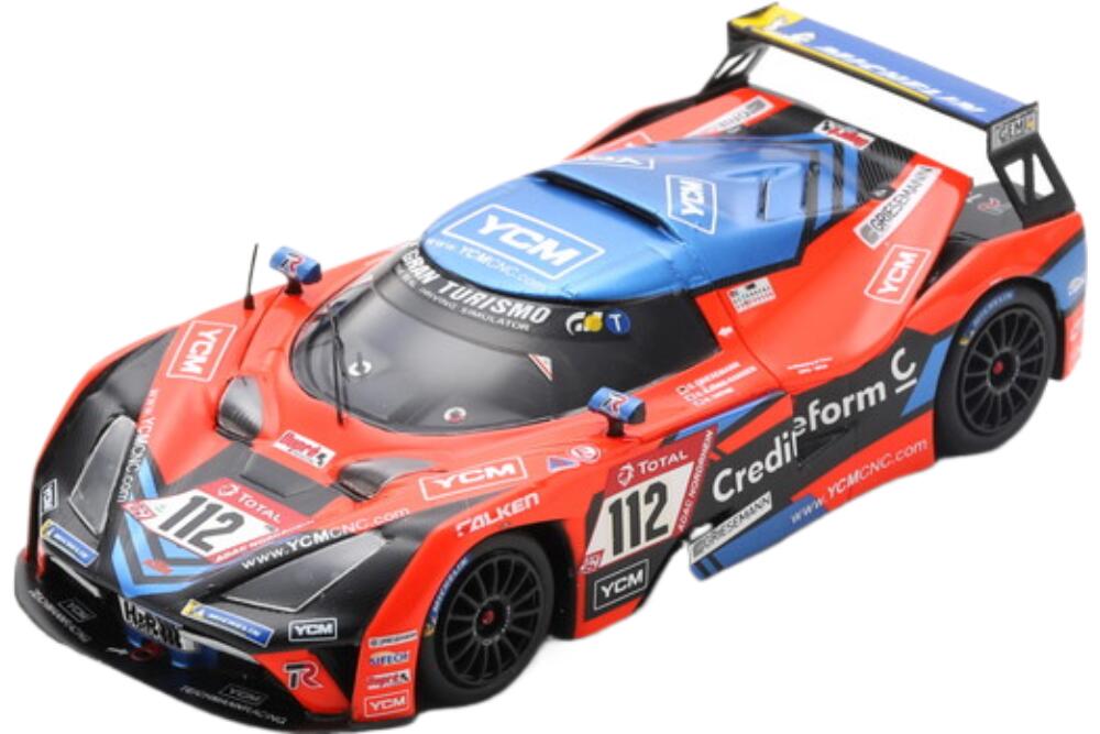 Ktm X Bow Gt4 #112 チーム Teichmann Racing 2Nd Cup X Class 24H Nurburgring 2019 オレンジ ブラック ライトブルー/ Spark 1/43 ミニカー