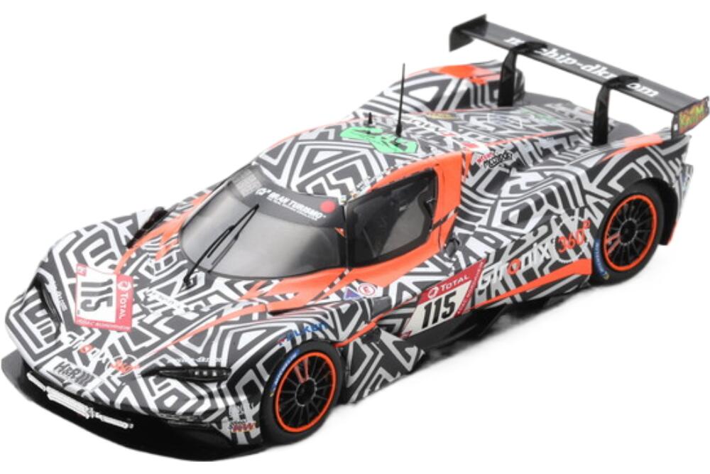 Ktm X Bow Gtx チーム Mcchip Dkr 115 24H Nurburgring 2021 D Schmidtmann H Hammel C Breuer T Heinemann Black Orange SG765/ Spark 1/43 ミニカー