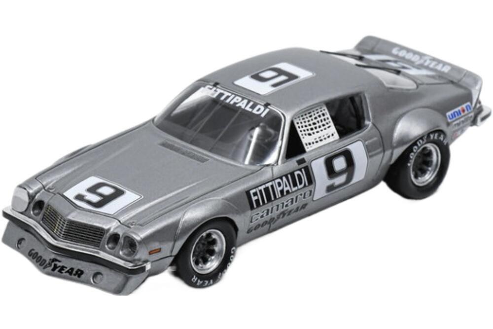 Chevrolet Camaro 9 Iroc Daytona Season 1974 1975 E Fittipaldi Grey Met US223/ Spark 1/43 ミニカー