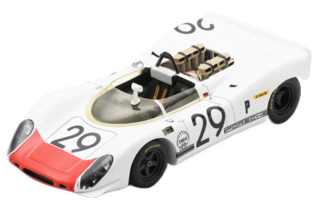 Porsche 908 2 29 5位 12H Sebring 1969 G Mitter U Schutz White Red US275/ Spark 1/43 ミニカー