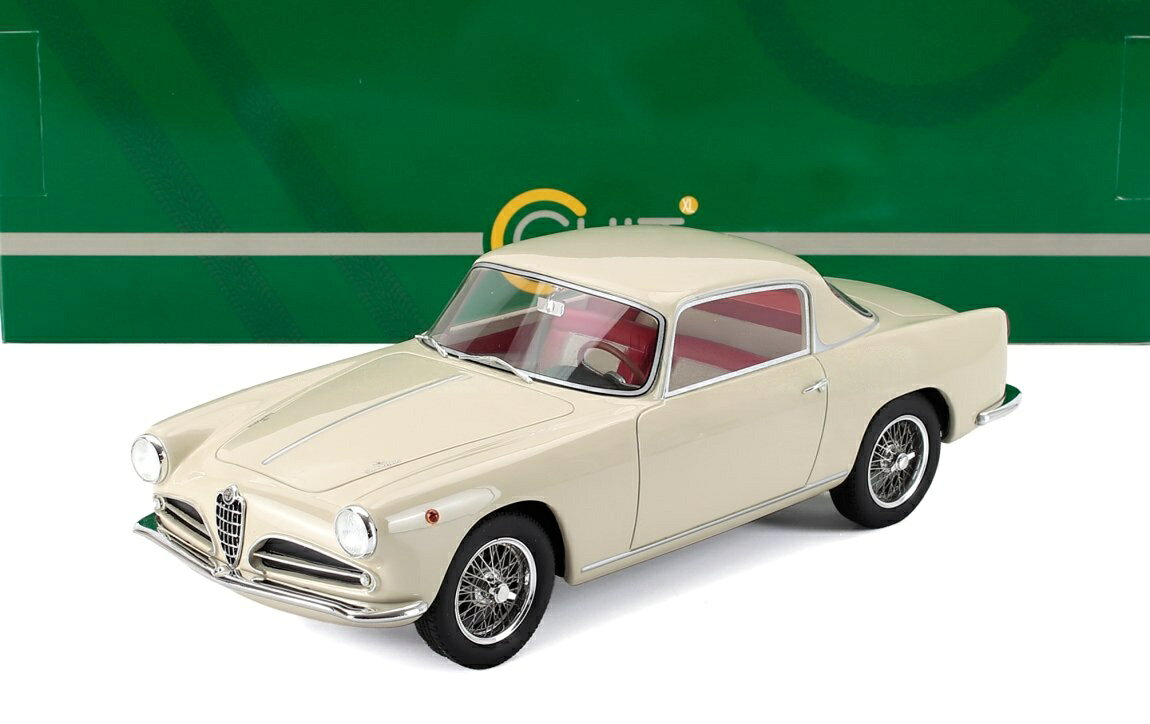 アルファロメオ 1900C SS トゥーリング クーペ 1955 クリーム / Cult-Scale 1/18 ミニカー