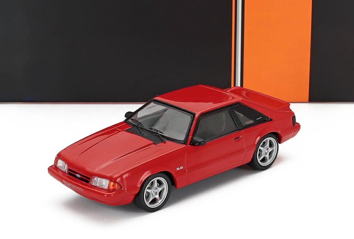 フォード マスタング MKII クーペ 1992 レッド / IXO 1/43 ミニカー