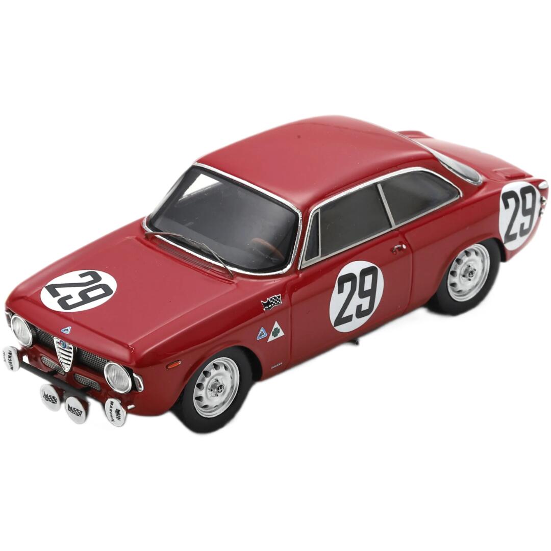 Alfa Romeo����ե����ᥪ Giulia����ꥢ Gta 1600 Team Autodelta Spa #32 24H Spa 1966 J.P.Gaban Pedro / Spark 1/43 �ߥ˥���