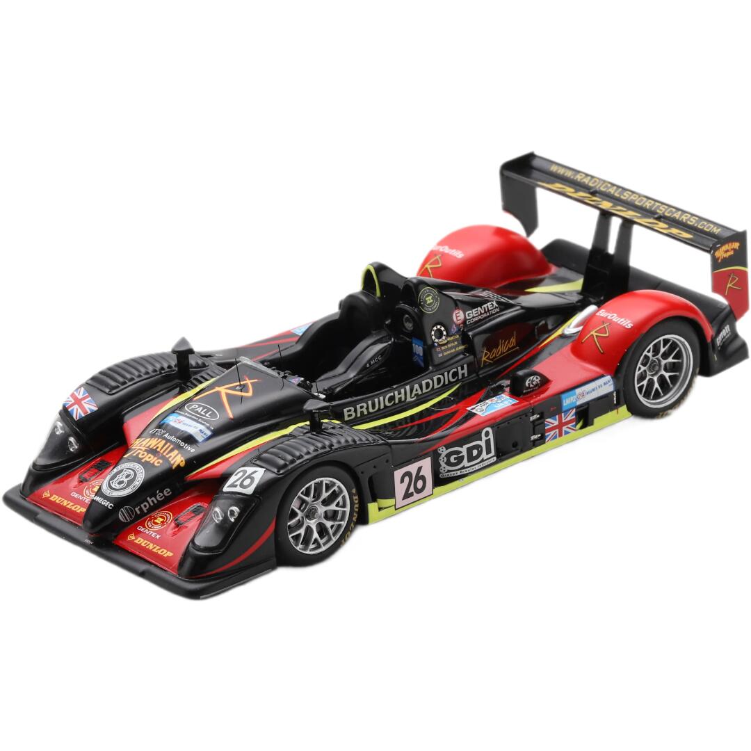 Radicalラディカル SR9 AER Bruichladdich Radical #26 Le Mans ル・マン 2008 Rostan Jeannette Devlin ブラック レッド / Spark 1/43 ミニカー