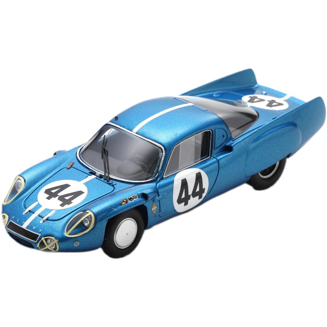 Renaultルノー Alpineアルピーヌ A210 1966 #44 24H Le Mans J.Cheinisse R.De Lageneste / Spark 1/43 ミニカー