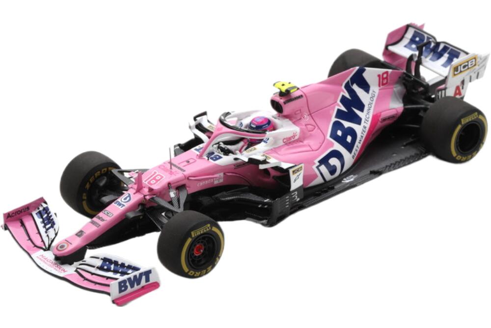 Mercedes Bwt F1 Rp20 チーム Sportpesa Racing Point #18 Styrie Gp 2020 L Stroll ピンク マットブルー/ Spark 1/43 ミニカー