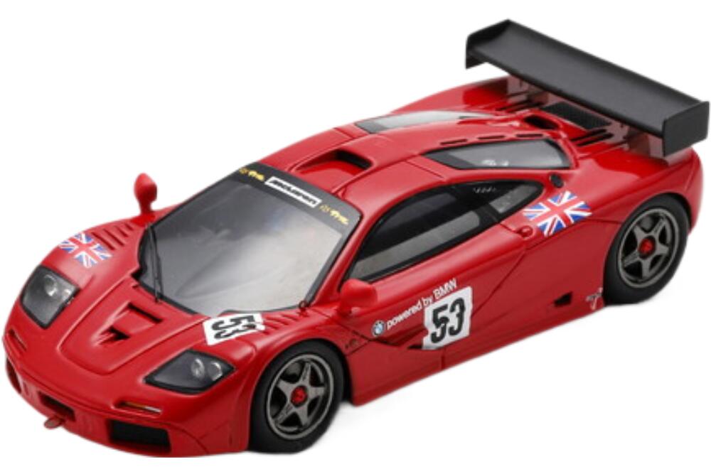 Mclaren F 1 Gtr 6.1L V12 53 Pre Qualifications 24H Le Mans 1996 Fabien Giroix Jean Denis Deletraz Maurizio Sandro Sala S6667/ Spark 1/43 ミニカー