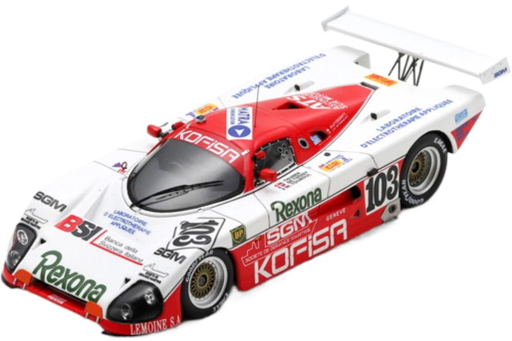 ① SPARK 1/43 NISSAN R88C ① SPARK 1/43 NISSAN R88C Rare EBBRO Nissan R88C Le Mans 1988 1:43