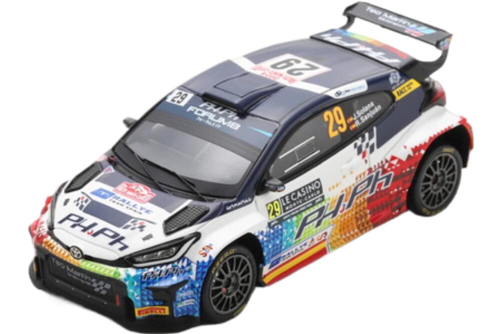 Toyota Yaris Gr Rally2 チーム 29 7位 Rc2 Rally Montecarlo 2024 Jan Solans Rodrigo Sanjuan De Eusebio S6864/ Spark 1/43 ミニカー