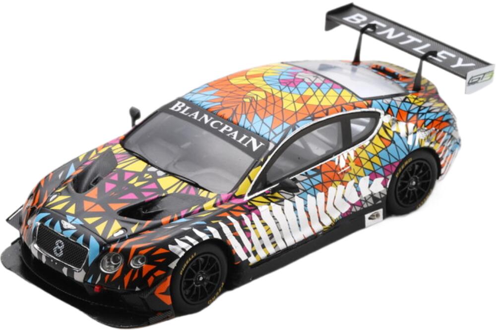 Bentley Continental Gt3 #8 Princess Yatchs Dazzle Livery 2019/ Spark 1/43 ミニカー