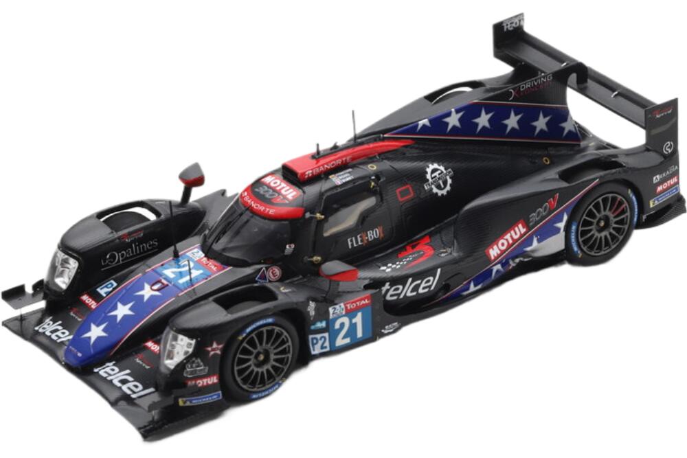 Oreca 07 Gibson チーム Dragonspeed Usa #21 24H Le Mans 2020 ブラック ブルー/ Spark 1/43 ミニカー