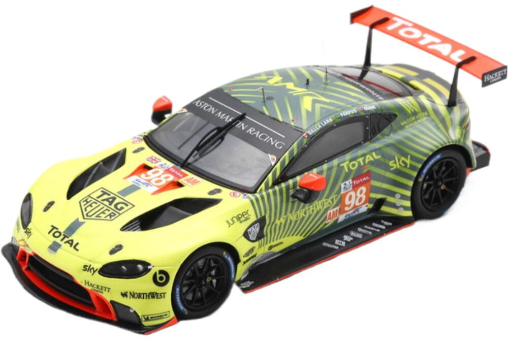 Aston Martin Vantage Amr チーム Aston Martin Racing #98 33Th 24H Le Mans 2020 イエロー/ Spark 1/43 ミニカー