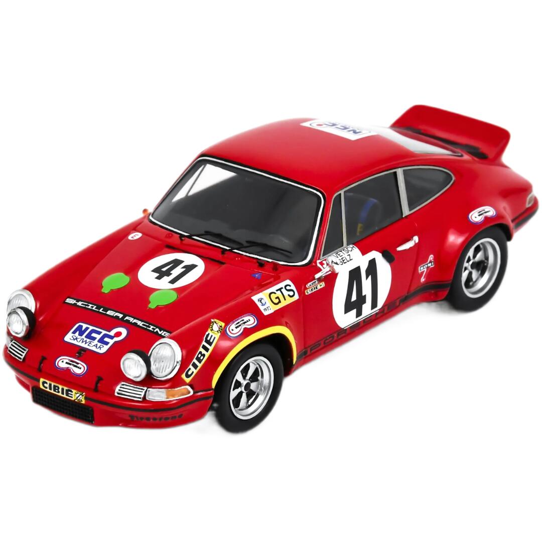 Porscheポルシェ 911 Carrera RSR 2.8 Coupe 1973 Team Schiller Racing #41 24H Le Mans Florian Vetsch Jean Selz / Spark 1/43 ミニカー