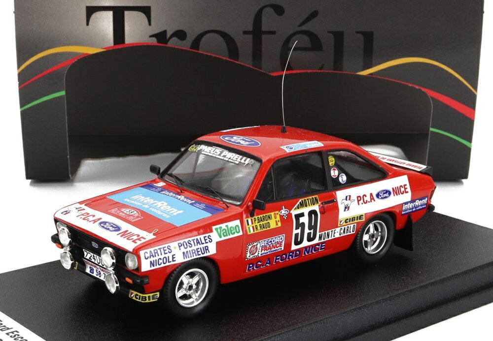 �ե����� ���������� MKII RS2000 #59 ��꡼�����ƥ���� 1982 (�ʥ��ȥС������) 150�����/ Trofeu 1/43 �ߥ˥���
