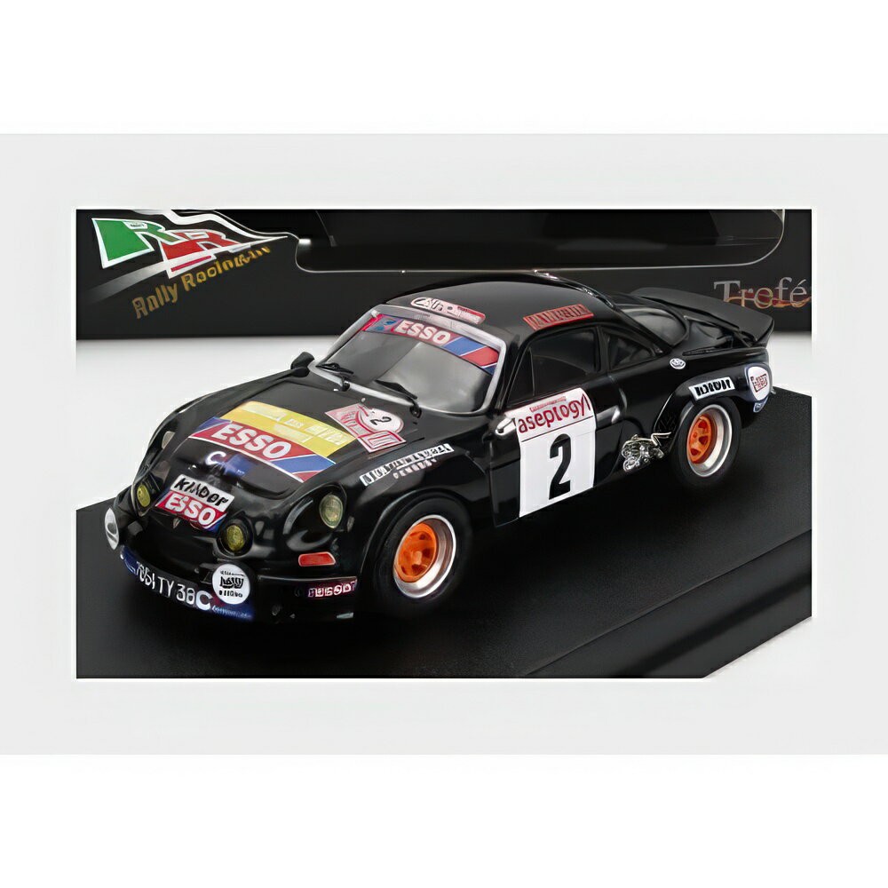 Renault Alpine A110 Esso #2 �����ʡ� ��꡼ Mont Blanc 1976 �֥�å� TRRFR61/ Trofeu 1/43 �ߥ˥���