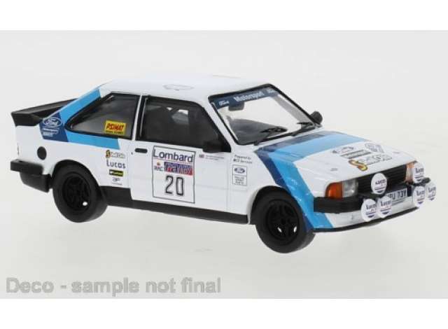 1993 フォード エスコート MKIII RS 1600i #20 RACラリー / IXO 1/43 ミニカー