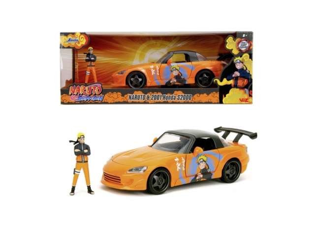 2001 ホンダ S2000 ナルト仕様 オレンジ 劇中車 ミニカー Honda / JADA 1/24 ミニカー