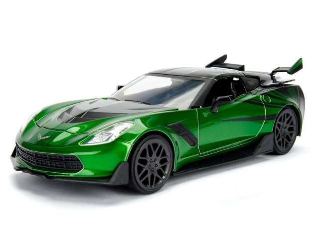 コルベット スティングレイ クロスヘアーズ トランスフォーマー5 パッケージ仕様 / JADA 1/24 ミニカー