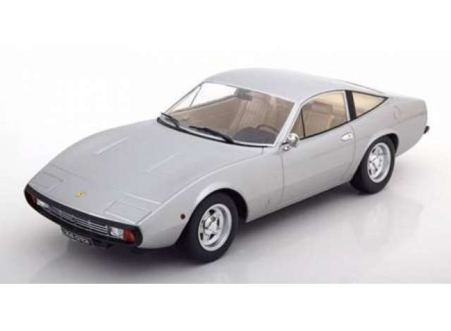 1971 フェラーリ 365 GTC 4 シルバー Ferrari 365 GTC 4 ミニカー / KK-SCALE 1/18 ミニカー