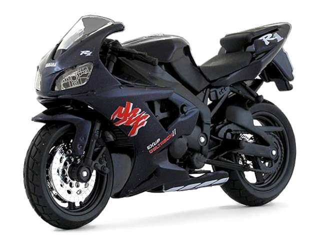 ヤマハ YZF-R1 ダークブルー Yamaha YZF-R1 バイク ミニカー / MAISTO 1/18 ミニカー
