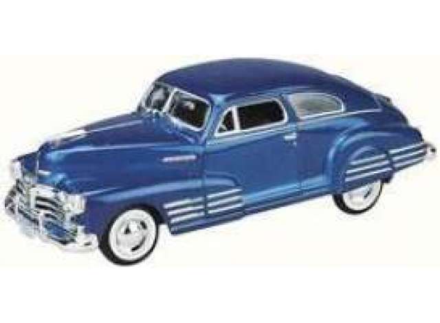 1948 シボレー エアロセダン フリートライン ブルー 1948 Chevy / Motor Max 1/24 ミニカー
