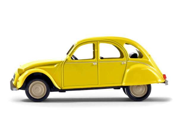 1979 シトロエン 2CV 6 クラブ ミモザイエロー Citroen 2CV ミニカー / Norev 1/43 ミニカー