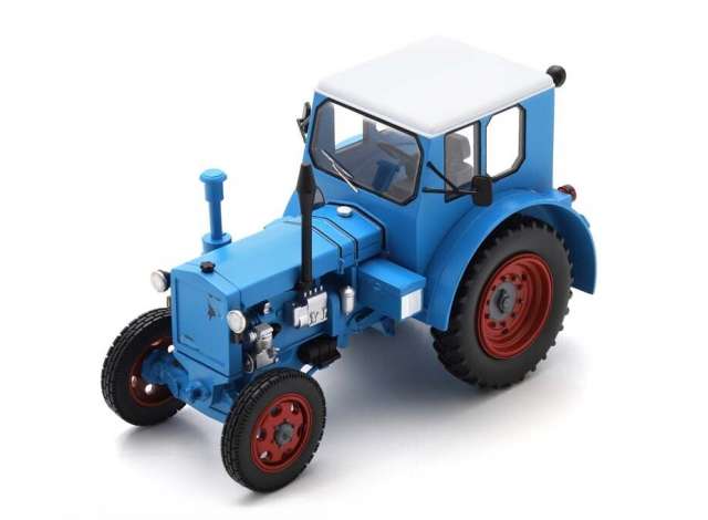 IFA RS-01 ピオニール トラクター ブルー 働く車 ミニカー トラクター / Schuco 1/32 農機