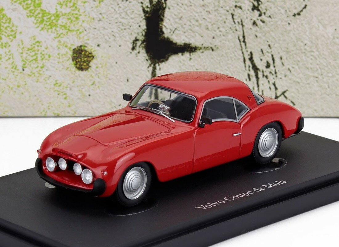  Volvoボルボ 1800S Coupeクーペ De Mola 1961 Belgiumベルギー Swedenスウェーデン レッド 333台限定 / Autocult 1/43 ミニカー