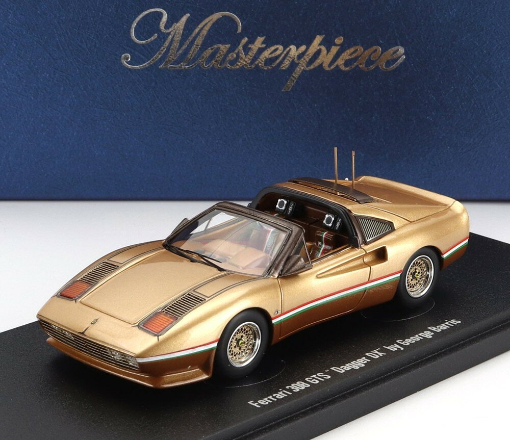 FERRARI 308 GTS SPIDER 1978 ジョージ・バリス パーソナルカー ゴールドメタリック カッパーメタリック 333台限定/ Autocult 1/43 ミニカー