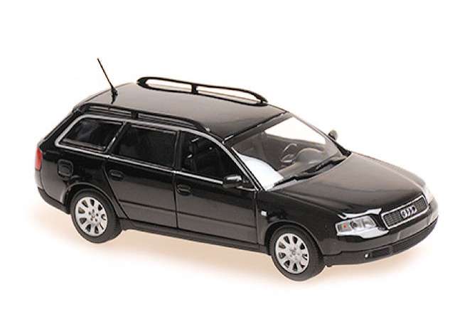 1997 アウディ A6 アバント ブラック Audi A6 Avant ミニカー アウディ / Maxichamps 1/43 ミニカー