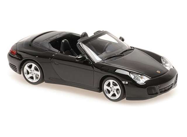 Rakuten - 2003 ポルシェ 911 4S カブリオレ ブラック Porsche 911 4S ミニカー / Maxichamps 1/43 ミニカー