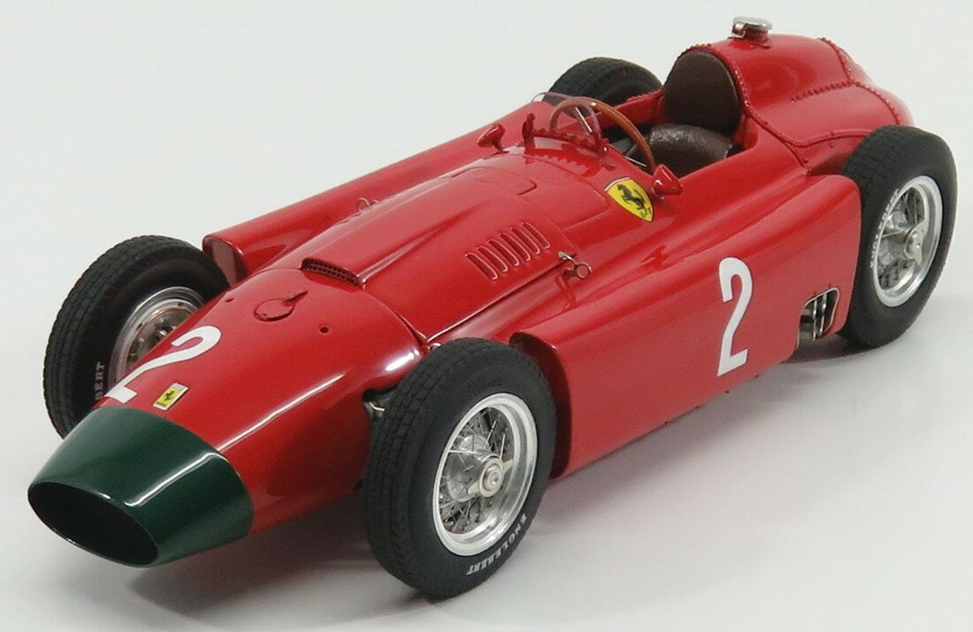 【予約】 Ferrariフェラーリ F1 D50 Long Noseロングノーズ 1956 No.2 Germanドイツ GP Collins レッドグリーン / CMC 1/18 ミニカー
