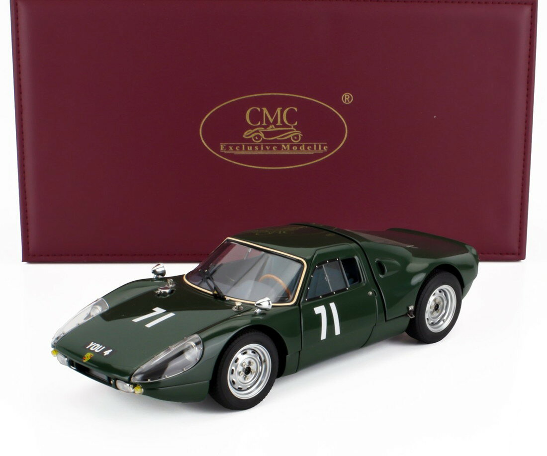  Porscheポルシェ 904 Carreraカレラ GTS ch.904-045 1964 No.71 Scott Brown Memorial Snetter 1500台限定 / CMC 1/18 ミニカー